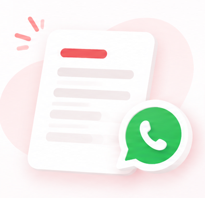 Ilustrasi Formulir & WhatsApp SEGIBOX UMKM